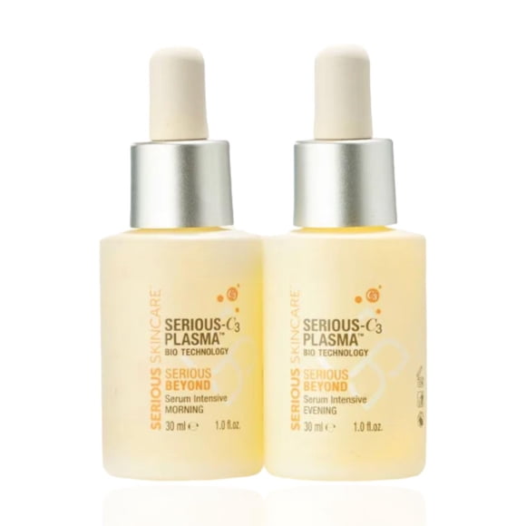 Serious Skincare - Suero intensivo de vitamina C para rostro Beyond - Tratamiento facial de 60 días para una piel brillante y saludable - Suaviza las líneas de los poros y desvanece las manchas oscura