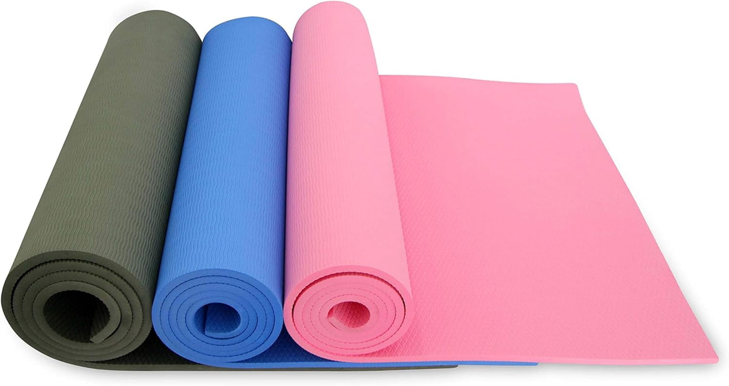 Nivia 1454MG 10 mm Anti-Skid Yoga Mat - Military Green