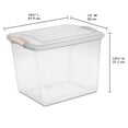 thumbnail image 3 of Sterilite 26L Latch Box - Pink, 3 of 3