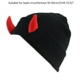 thumbnail image 3 of ROZYARD Beanie Hat Evil Horn Winter Warm Hat Novelty Women Men Party Headwear, 3 of 20