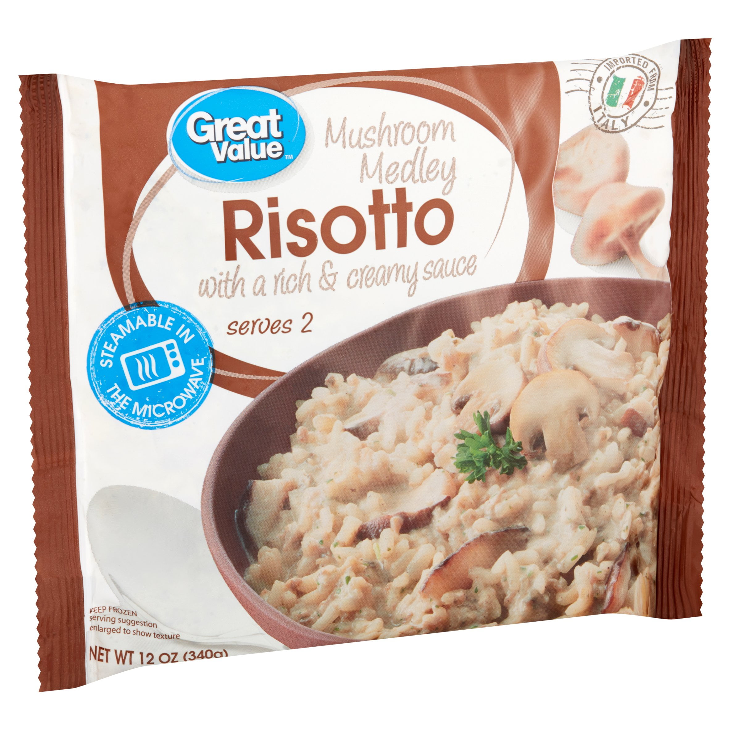Great Value Mushroom Medley Risotto, 12 