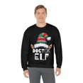 thumbnail image 5 of Doctor Elf Unisex Sweatshirt, S-2XL Christmas Medical School Elves, 5 of 9
