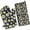Black Sunflower, variant on Black Sunflower Kitchen Oven Mitt and Pot Holder Sets 2 Pcs for Baking, Cooking and Grilling, Heat Resistant Up To 392 °F