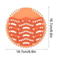 thumbnail image 2 of Rourlinge Urinal Deodorizer Blocks and Screens,Long-Lasting Scented Urinal Mats Pads and Cakes for Odor Control,Urinal Unblocker Design, for Public and Commercial Restrooms, Bathroom Toilet Freshener, 2 of 6