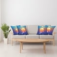 thumbnail image 4 of Ambesonne Fantasy Throw Pillow Cover 4 Pack, Abstract Binary Digit, 18", Multicolor, 4 of 7