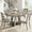Gray, variant on 47" Round Dining Table for 4–6, Farmhouse Style Kitchen Table with Cross Pedestal, 63 lbs, Stable Non-Slip Design (Table Only)