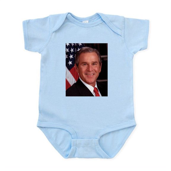 CafePress - George W. Bush Infant Bodysuit - Baby Light Bodysuit, Size Newborn - 24 Months
