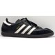 thumbnail image 4 of Adi-das Samba Mens 12.5 Shoes Black Leather Sneaker Soccer Casual White Stripes, 4 of 6