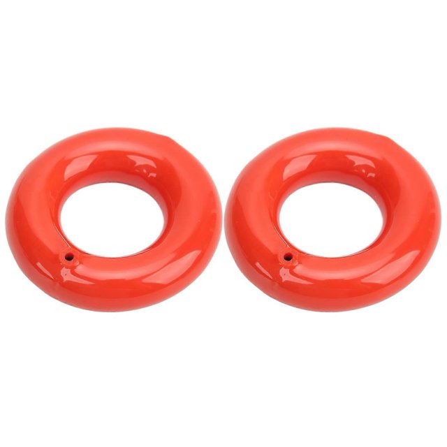 Anillo de peso para swing de golf, anillos de entrenamiento de swing de palo de golf, anillo de peso tipo donut para calentar el swing de palo de golf para práctica de golf, entrenamiento, 2 piezas