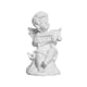 thumbnail image 2 of Estatuilla de querubín, estatua de ángel pequeño, artesanía, miniescultura de resina, decoración de mesa para escritorio, entrada de Hotel, estantería 35x35x65 cm, 2 of 9
