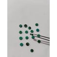 thumbnail image 4 of 31.75Cts Natural Tibetan Turquoise 1mm Drill Tyre Beads Gemstone 17pcs Lot, 4 of 5