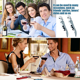 thumbnail image 5 of Sacacorchos, abrebotellas de vino estilo camarero con doble bisagra y tacto suave, regalo para los amantes del vino, 5 of 5