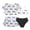 White, variant on BXSRUTA Girls 4 Piece Printed Swimsuit Set Quick Dry Tankini Kids Bathing Suits Summer Beach Outfits for Teen Girls