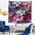 thumbnail image 7 of The Cuphead Show Tapestry Wall Hanging Wall Art Decor Wall Tapestry for Living Room Bedroom Dorm 59x59 inch, 7 of 7