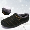thumbnail image 6 of ZTTD Womens Slippers Warm Winter Flats Shoes for Womens Indoor House Slip On With Cotton Black, 6 of 6