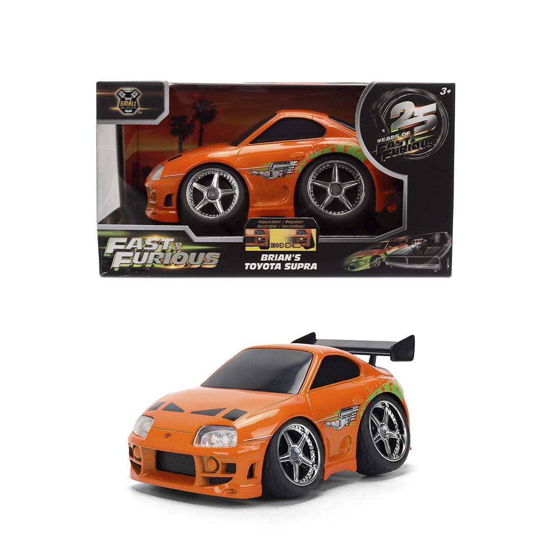 Jada Toys 1:28 Small Blocks, Stylized Die-cast Collectible Car Assortment(Single Car, Styles May Vary)