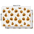 thumbnail image 5 of Classic Halloween Pumpkins Pattern Summer Placemats Table Placemats Set Of 6-Linen Kitchen Washable Placemats Table Mats 11.8"x17.7" Non-Slip Heat Resistant, 5 of 5
