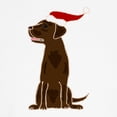 thumbnail image 3 of CafePress - Christmas Chocolate Labrador Baseball Jersey - Kids Cotton Baseball Jersey, 3/4 Sleeve Shirt, 3 of 4
