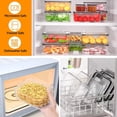 thumbnail image 3 of Baokaler 26 Pcs Food Storage Containers with Lids Airtight, Plastic Meal Prep Containers Reusable for Kitchen Organization, BPA-Free, Leak Proof with Labels & Marker Pen, 3 of 12