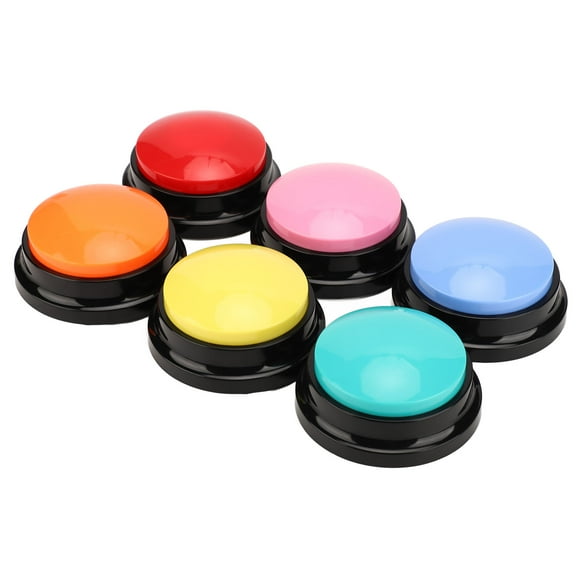 Voice Recording Button6pcs Dog Record Button Dog Communication Buttons Dog Record Talking Buttons Exquisite Design