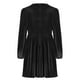 thumbnail image 4 of mfyjkho Vestidos midi para mujer, Vestido informal elegante con bolsillos y lazo de terciopelo para mujer Vestidos de otoño s, 4 of 6