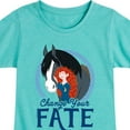 thumbnail image 3 of Disney Brave - Merida & Angus Change Your Fate - Toddler & Youth Girls Short Sleeve Graphic T-Shirt, 3 of 5