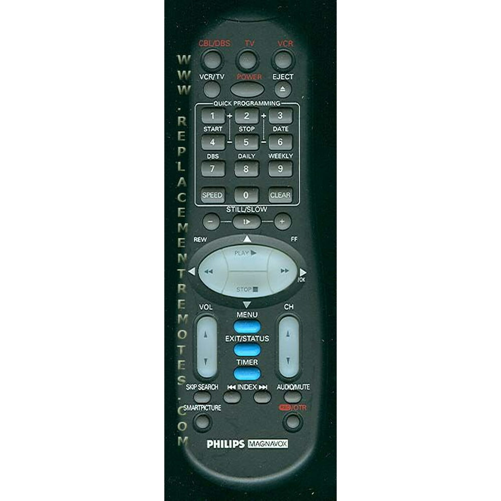 PhilipsMagnavox LP20703002A (p/n 483521837246) VCR Remote Control