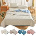 thumbnail image 1 of Sentmoon Light Weight Blankets for Summer Bed Throw Blanket Summer Cool Air Conditioner Washed Double Layer Yarn Washable Air Conditioner Core Cool Feeling, 1 of 7