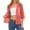 Pink, variant on jjayotai Womens Summer Thin Cardigan 3/4 Sleeve Sheer Shrugs Trendy Open Front Loose Lightweight Cropped Cardigans