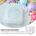 thumbnail image 2 of 1Pc 18-hole Birthday Balloon Size Box Wedding Balloon Measuring Size Case White, 2 of 5