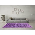 thumbnail image 3 of Ahgly Company Indoor Rectangle Oriental Purple Industrial Area Rugs, 8' x 12', 3 of 4