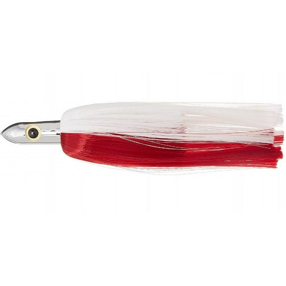 ILand Lure The Ilander 8.25" 2.5oz Chrome Head,Red-white Lures