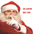 thumbnail image 3 of Pegatinas para ventanas de coche con decoración de Papá Noel, pegatinas autoadhesivas de PVC para decoración navideña, pegatinas divertidas de Papá Noel, 3 of 5