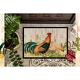 thumbnail image 3 of Carolines Treasures FHC1009JMAT Chicken and Rooster by Ferris Hotard Doormat 24x36 36"L x 24"W multicolor, 3 of 4