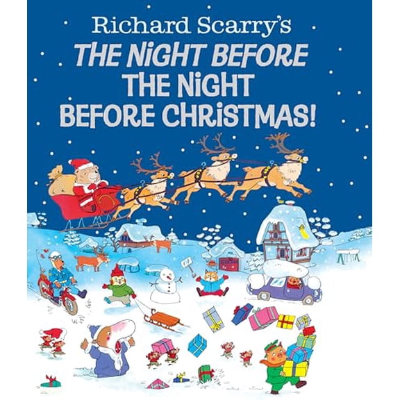 Pre-Owned Richard Scarry's The Night Before the Night Before Christmas!, 9780385388047, 0385388047, Hardcover, Reprint edition