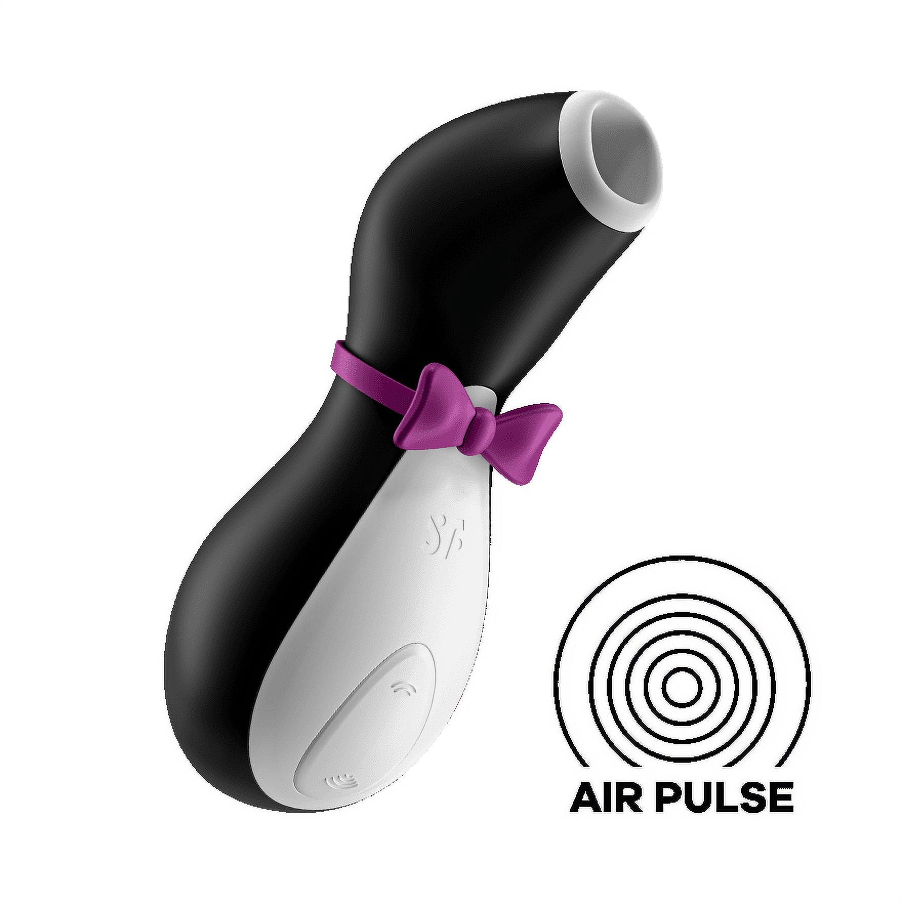 Satisfyer Penguin Air-Pulse Clitoris Stimulator - Non-Contact Clitoral Sucking Pressure-Wave Technology, Waterproof, Rechargeable