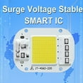 thumbnail image 4 of AC 220V 20W/30W/50W Free Driver High Pressure LED Chip COB Light Source 220V-50W-3000K, 4 of 5