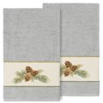 thumbnail image 2 of Linum Home Textiles 2-Pieces Nature Turkish Cotton Bath Towels, 27" x 54", Gray, 2 of 4
