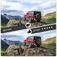 thumbnail image 4 of Emlimny Spare Tire Cover for RV Trailer, Waterproof Leather Wheel Cover  for Wheel Diameter 15 inch with American USA Flag ,Camper Spare Tire Cover Fit for Jeep Wrangler Rv SUV Truck Travel Trailer, 4 of 8