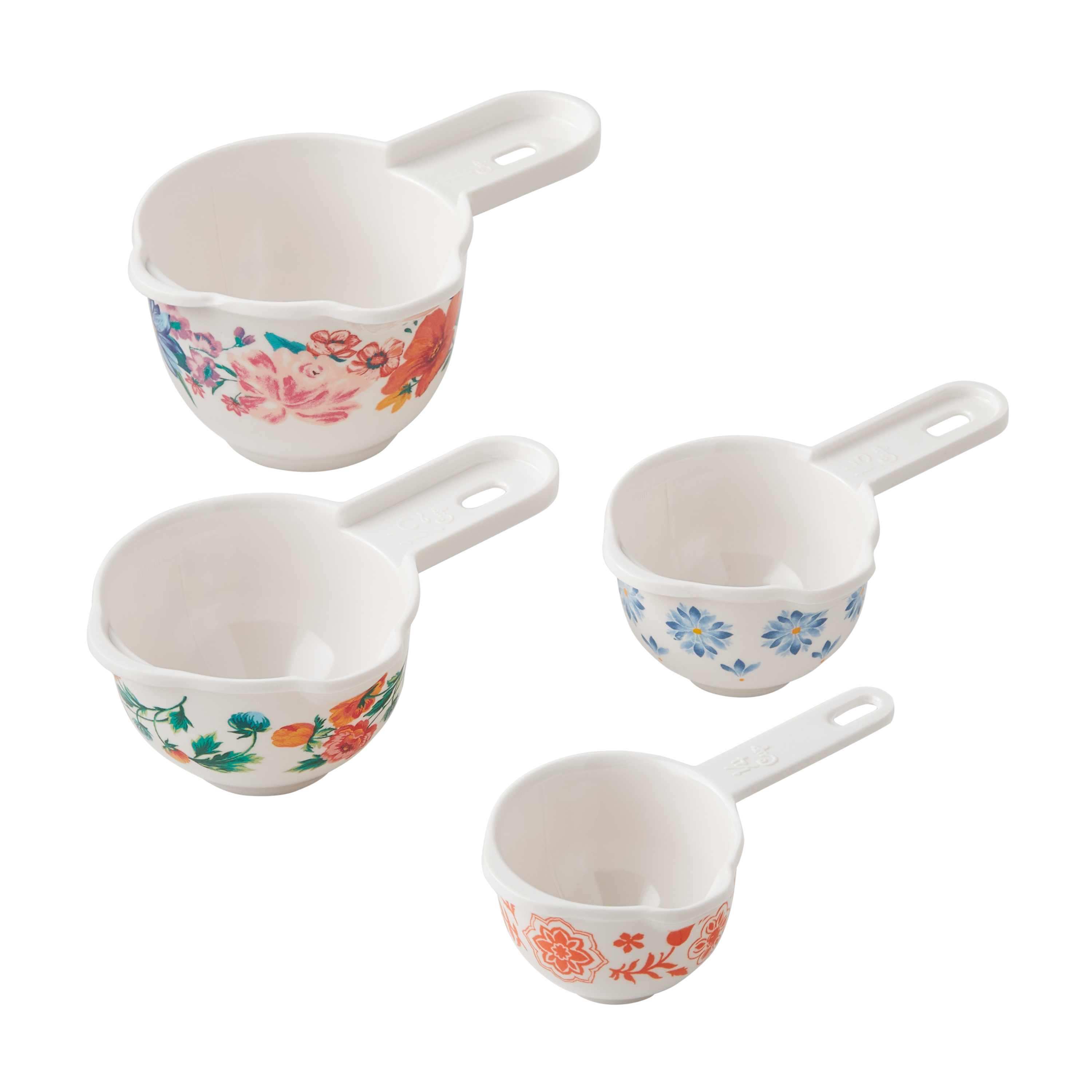 The Pioneer Woman Brilliant Blooms 20-Piece Blue Bake & Prep Set with Baking Dish & Measuring Cups - image 5 of 13