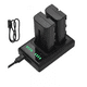 thumbnail image 1 of Kit de Batería y Cargador Inteligente USB BLOOSOM NP-F550, 1 of 4