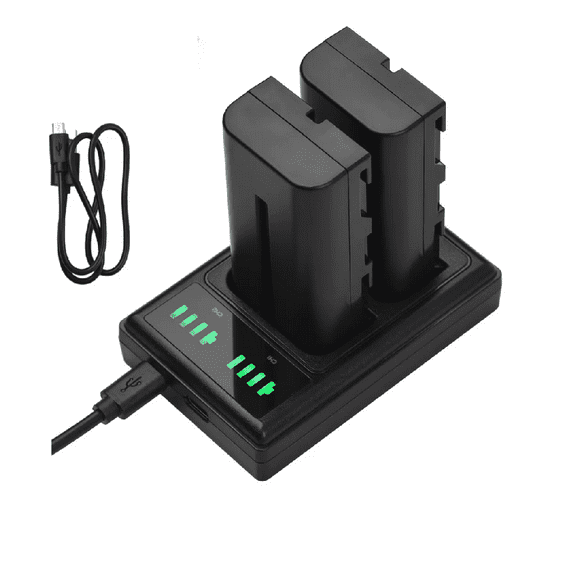 Kit de Batería y Cargador Inteligente USB BLOOSOM NP-F550