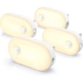 thumbnail image 1 of Night Light Plug In, Bright Motion Sensor Night Light (120 Lumens), Dimmable Smart Led Night Lights Plug Into Wall, 1-120Lm Brightness Nightlight For Bathroom, Hallway, Garage, Toilet (4 Pack), 1 of 7