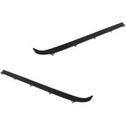 Front Outer Door Window Belt Weatherstrip - Set of 2 - Compatible with 1987 - 1996 Ford F-150 1988 1989 1990 1991 1992 1993 1994 1995