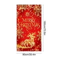 thumbnail image 3 of FeiFu Christmas Door Cover Door Curtain Holiday Door Wall Decoration Enhances Holiday Vibe Suitable for Door or Wall Decor Indoor Outdoor Use, 3 of 6