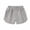 Gray, variant on Miluxas Girls' Elastic Waist Dolphin Shorts, Casual Loose Fit Running Shorts, Soft Breathable Athletic Sweat Shorts for Kids White 1 Years