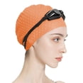 thumbnail image 1 of Bonnet de Bain en Silicone Élastique pour Hommes et Femmes, 1 of 7