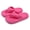 Rosy Red, variant on Women's Classy Flip-Flops with Poop Feeling, Female Internet Celebrity Eva Summer Outer Slippers for Couples, Thick-Soled Non-Slip Couples, Soft-Soled Flip-Flops for the Beach