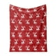 thumbnail image 1 of Manta de franela navideña con estampado navideño para la siesta del sofá del dormitorio, 1 of 7