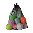 thumbnail image 4 of harper 12 Pieces Tennis Balls Exercise Playing Balls Professional Rubber Training Balls Mix Color, 4 of 9